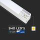 LED Lustra uz auklas SAMSUNG CHIP 1xLED/40W/230V balta
