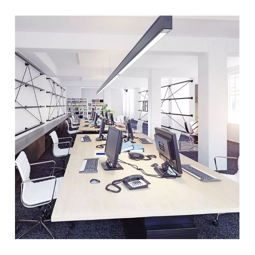 LED Lustra uz auklas SAMSUNG CHIP LED/40W/230V 3000K/4000K/6400K