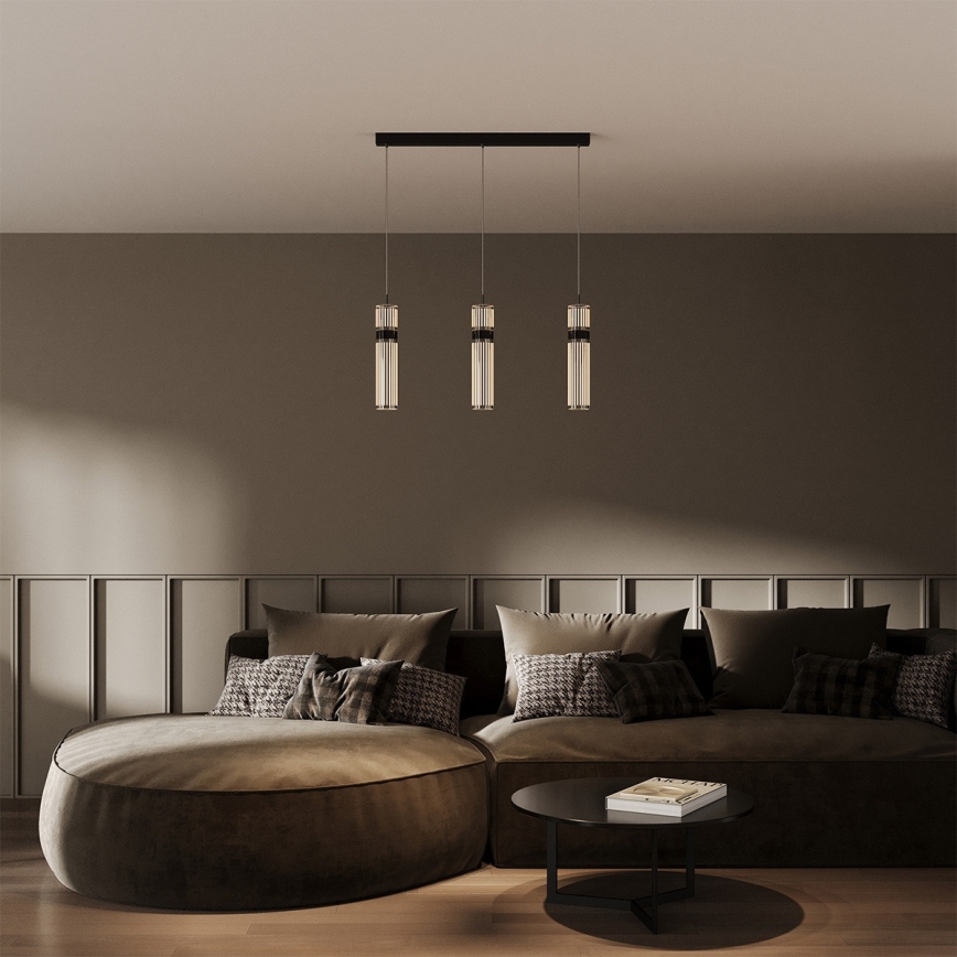 LED lustra uz kabeļa AMBIENTE 3xLED/6W/230V 3000/4000/6000K spīdīgs hroms