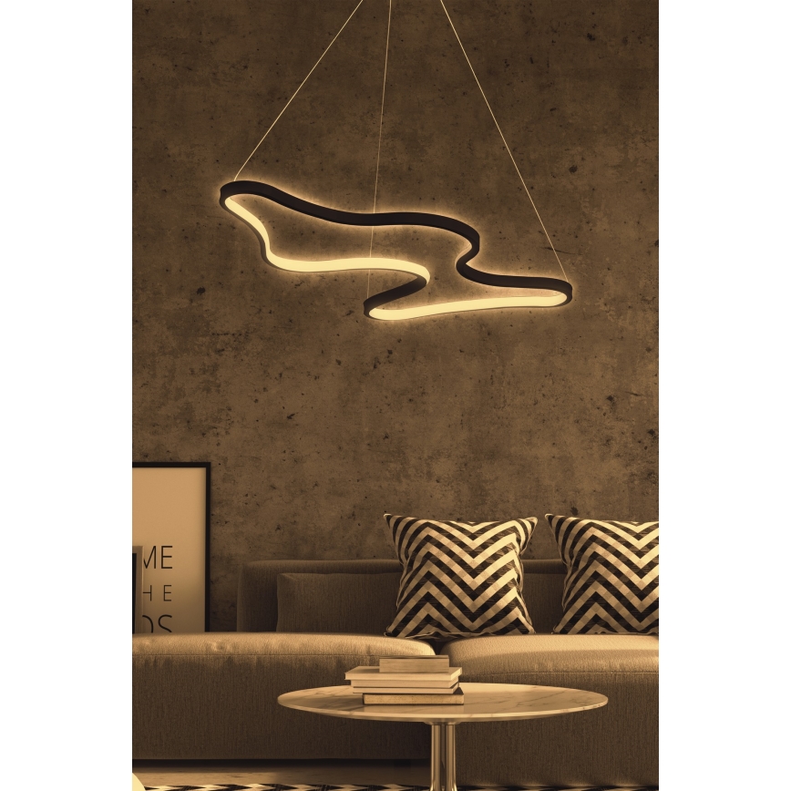 LED lustra uz kabeļa ARTISAN LED/36W/230V 4000K melna