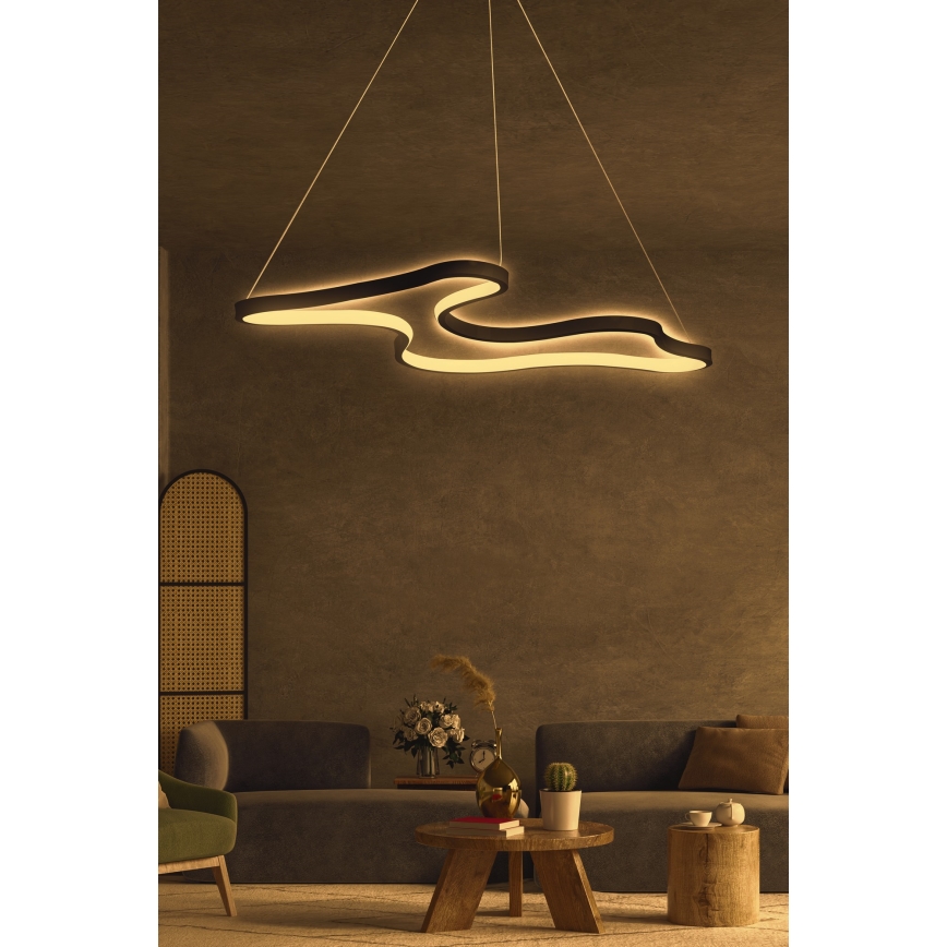 LED lustra uz kabeļa ARTISAN LED/36W/230V 4000K melna