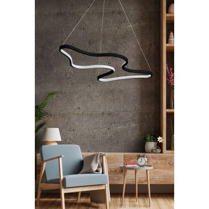 LED lustra uz kabeļa ARTISAN LED/36W/230V 4000K melna
