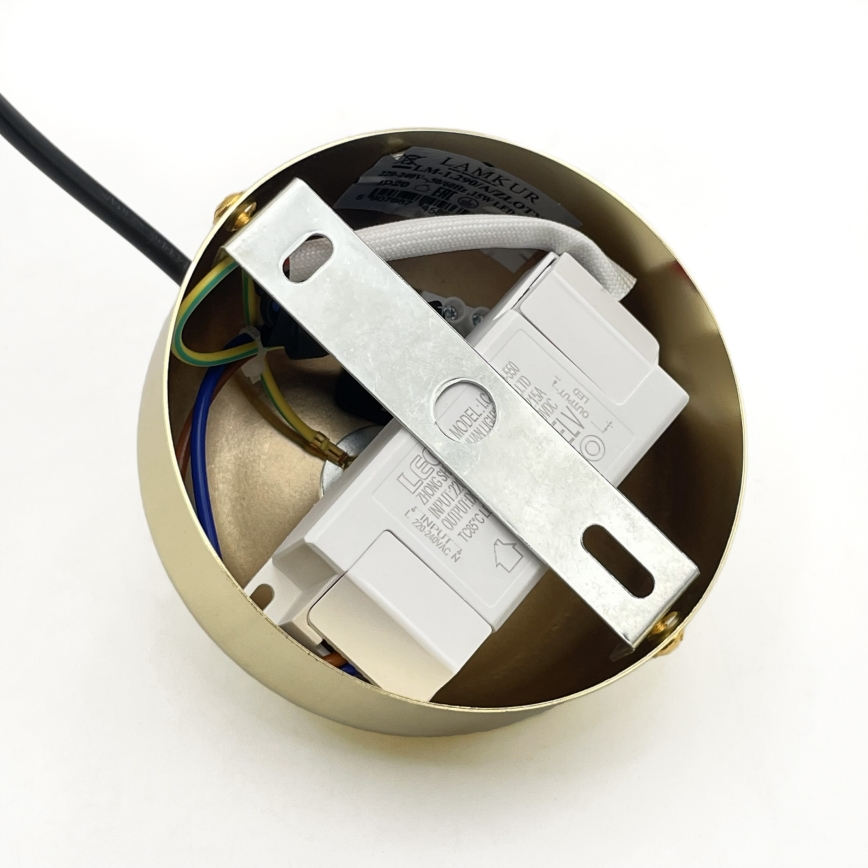 LED lustra uz kabeļa BONNIE LED/10W/230V 3000K zelta