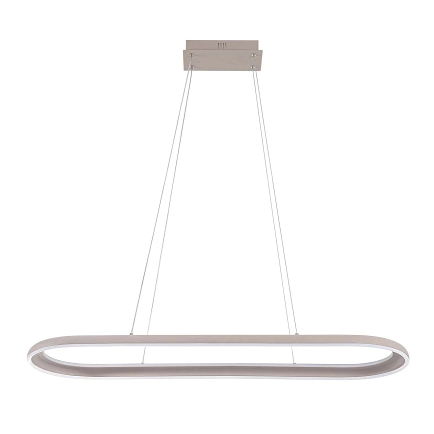 LED lustra uz kabeļa CASHMERE LED/80W/230V 30x100 cm bēša