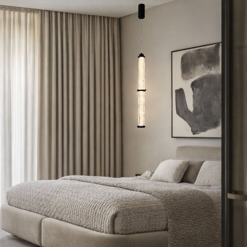 LED lustra uz kabeļa CORTE LED/18W/230V melna