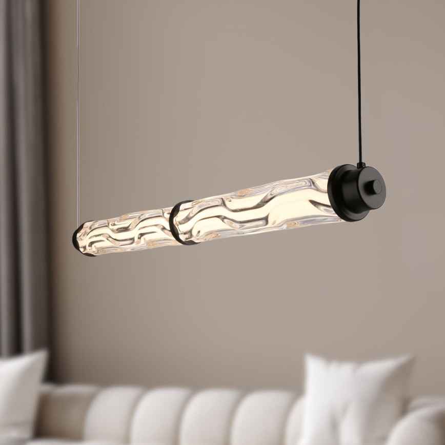 LED lustra uz kabeļa CORTE LED/18W/230V melna