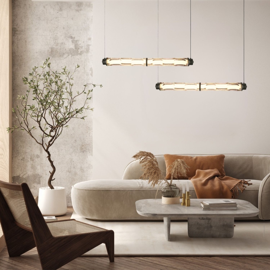 LED lustra uz kabeļa CORTE LED/18W/230V melna