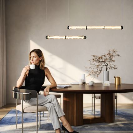 LED lustra uz kabeļa CORTE LED/18W/230V melna