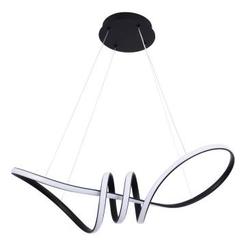 LED lustra uz kabeļa FLAVIA LED/44W/230V melna