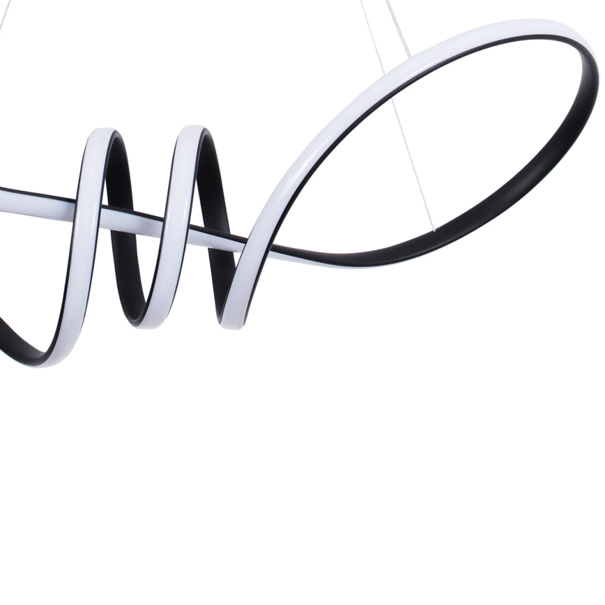 LED lustra uz kabeļa FLAVIA LED/44W/230V melna