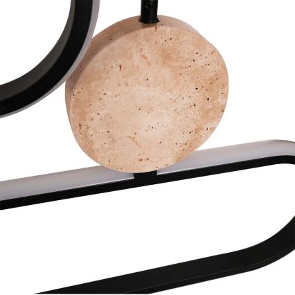 LED lustra uz kabeļa FLORENTYNA LED/48W/230V 4000K melna/bēša