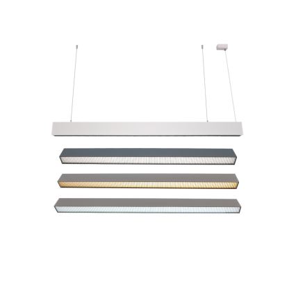 LED lustra uz kabeļa LED/55W/230V 3000/4000/6500K 120 cm balta