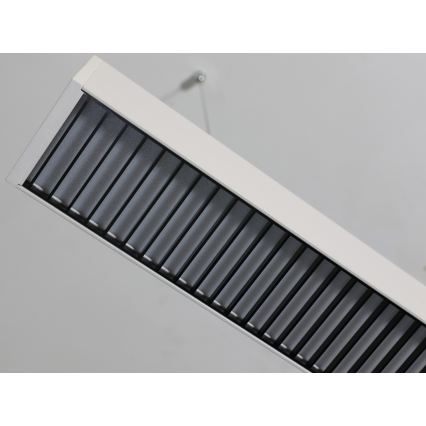 LED lustra uz kabeļa LED/55W/230V 3000/4000/6500K 120 cm balta