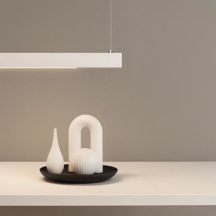 LED lustra uz kabeļa LINEA LED/36W/230V 3000/4000/5700K CRI 90 balta