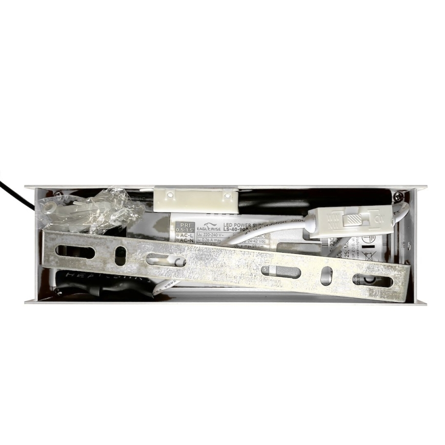 LED lustra uz kabeļa LINEA LED/36W/230V 3000/4000/5700K CRI 90 balta