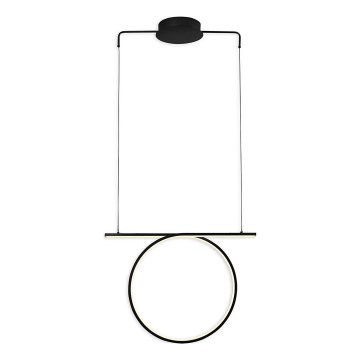 LED lustra uz kabeļa ODETTA LED/30W/230V 4000K melna