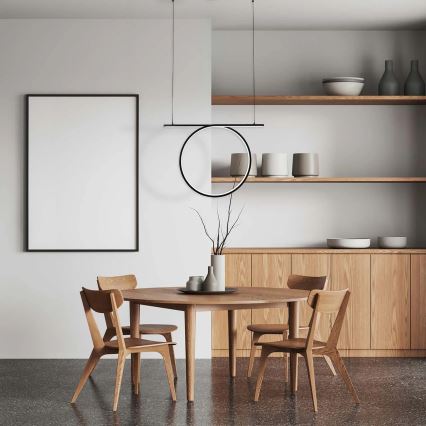 LED lustra uz kabeļa ODETTA LED/30W/230V 4000K melna