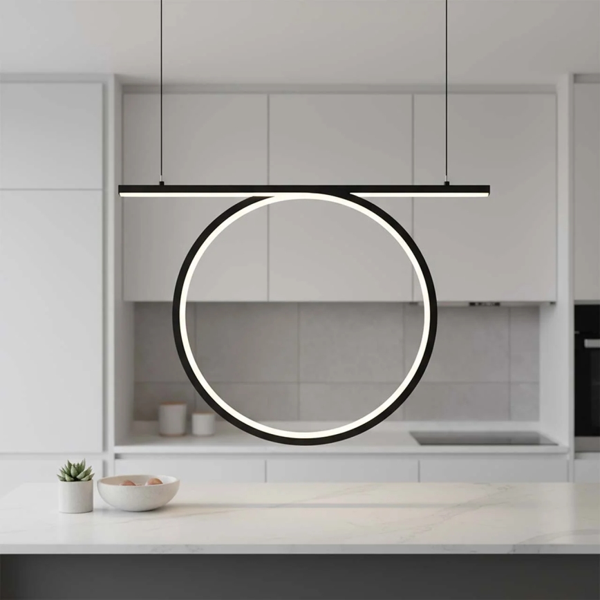 LED lustra uz kabeļa ODETTA LED/30W/230V 4000K melna