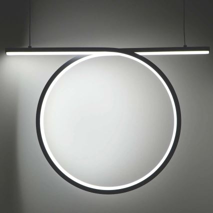 LED lustra uz kabeļa ODETTA LED/30W/230V 4000K melna