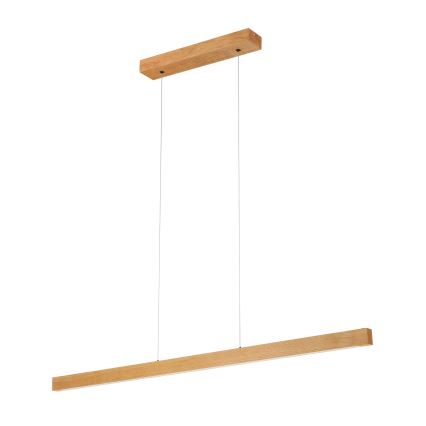 LED lustra uz kabeļa VERDE LED/18W/230V 3000K 106 cm ozols