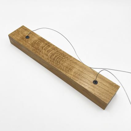 LED lustra uz kabeļa VERDE LED/18W/230V 3000K 106 cm ozols