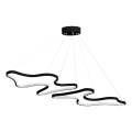 LED lustra uz stieples DUPLE ARTISAN LED/80W/230V 4000K melna