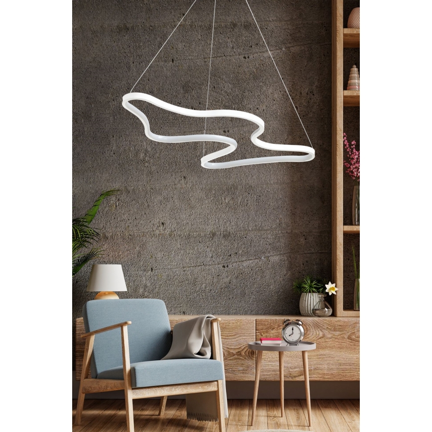 LED lustra uz troses ARTISAN LED/36W/230V 4000K balta