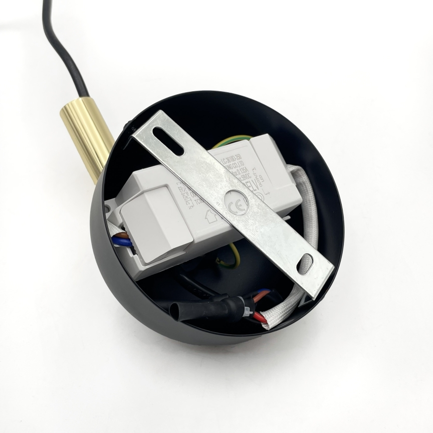 LED lustra uz troses BONNIE LED/10W/230V 3000K melna