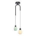 LED lustra uz troses CACTUS LED/6W/230V 3000K zaļa/balta