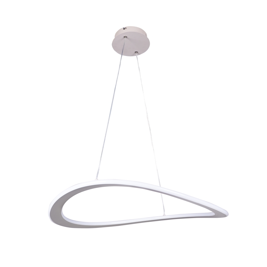 LED lustra uz troses CASHMERE LED/40W/230V Ø 59,5 cm balta