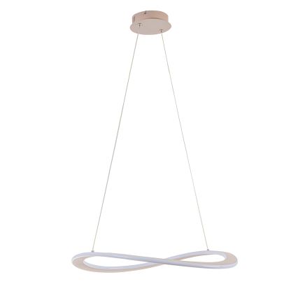 LED lustra uz troses CASHMERE LED/40W/230V Ø 59,5 cm balta