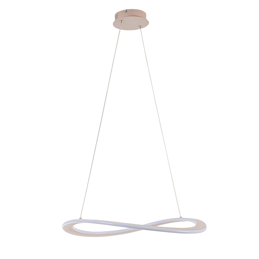 LED lustra uz troses CASHMERE LED/40W/230V Ø 59,5 cm balta