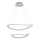 LED lustra uz troses CASHMERE LED/75W/230V Ø 59,5 balta