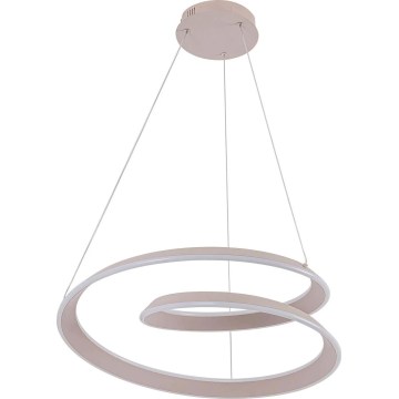 LED lustra uz troses CASHMERE LED/75W/230V Ø 60 cm balta