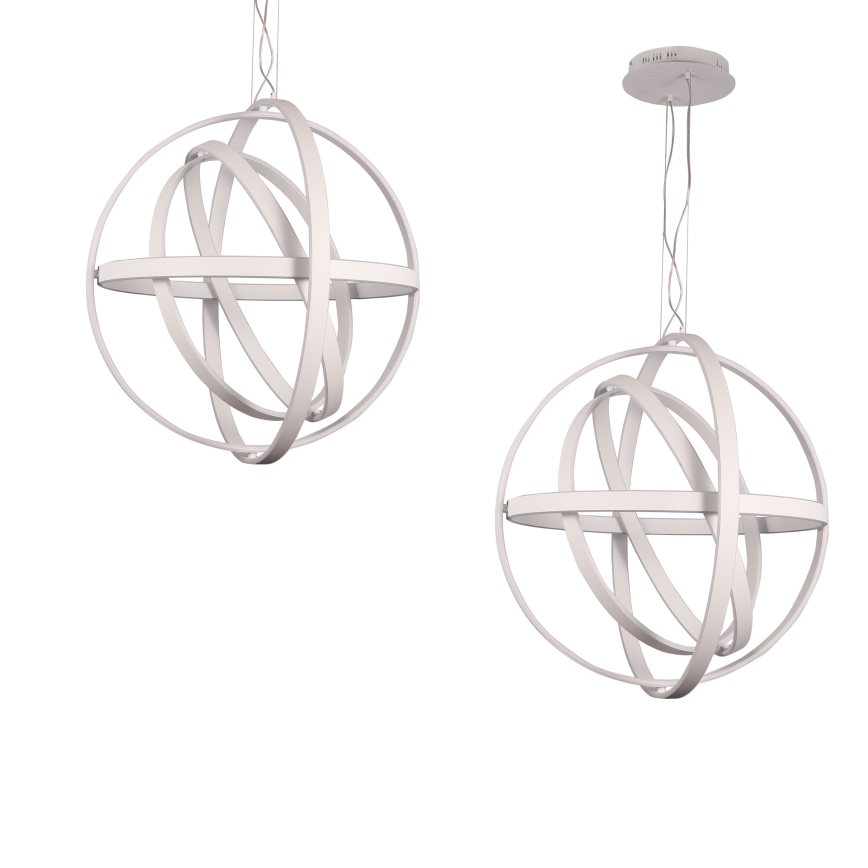 LED lustra uz troses COPERNICUS LED/260W/230V balta