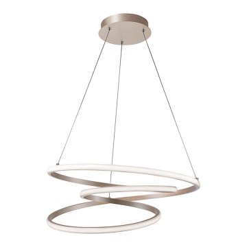 LED lustra uz troses CORT LED/40W/230V sudraba