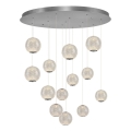 LED lustra uz troses CREMONA 13xLED/5W/230V 3000K matēts hroms