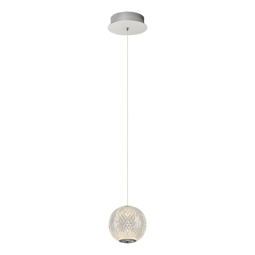 LED lustra uz troses CREMONA 1xLED/5W/230V 3000K matēts hroms