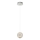 LED lustra uz troses CREMONA 1xLED/5W/230V 3000K matēts hroms