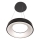 LED lustra uz troses DRAX LED/32W/230V 4000K diam. 38 cm melna