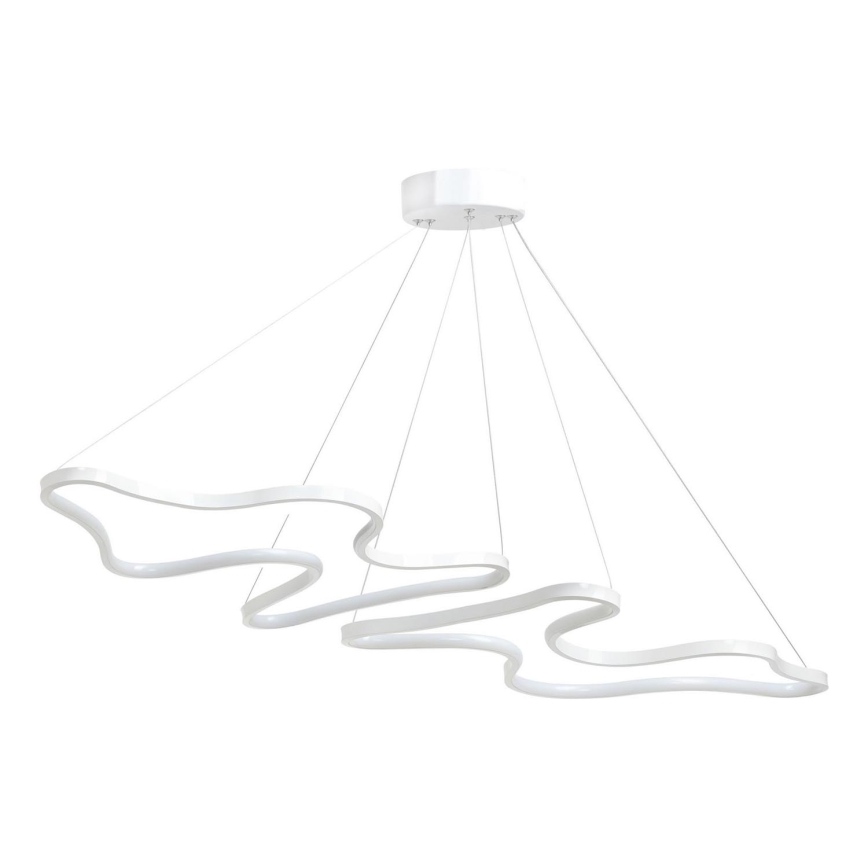 LED lustra uz troses DUPLE ARTISAN LED/80W/230V 6500K balta