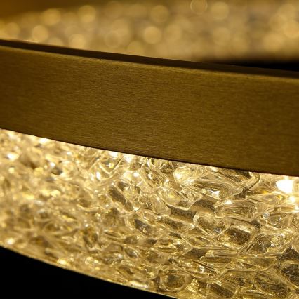 LED lustra uz troses GALA LED/25W/230V Ø 50 cm, zelta krāsā