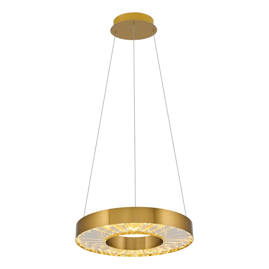 LED lustra uz troses JESI LED/35W/230V 3000K Ø 40 cm, bronzas krāsā