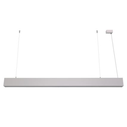 LED lustra uz troses LED/55W/230V 3000/4000/6500K 120 cm balta