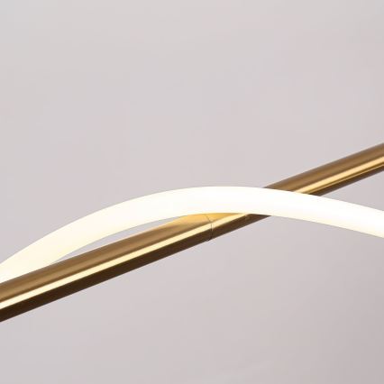 LED lustra uz troses MELECA LED/24W/230V 3000/4000/6000K 100 cm zelta