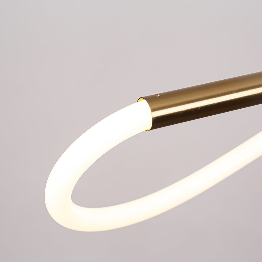 LED lustra uz troses MELECA LED/24W/230V 3000/4000/6000K 100 cm zelta