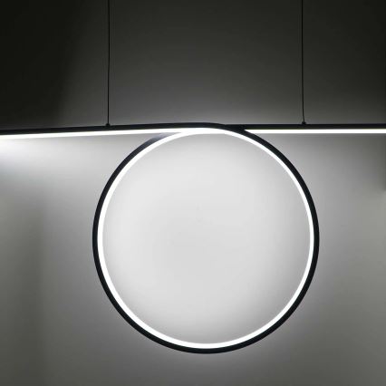 LED lustra uz troses ODETTA LED/42W/230V 4000K melna