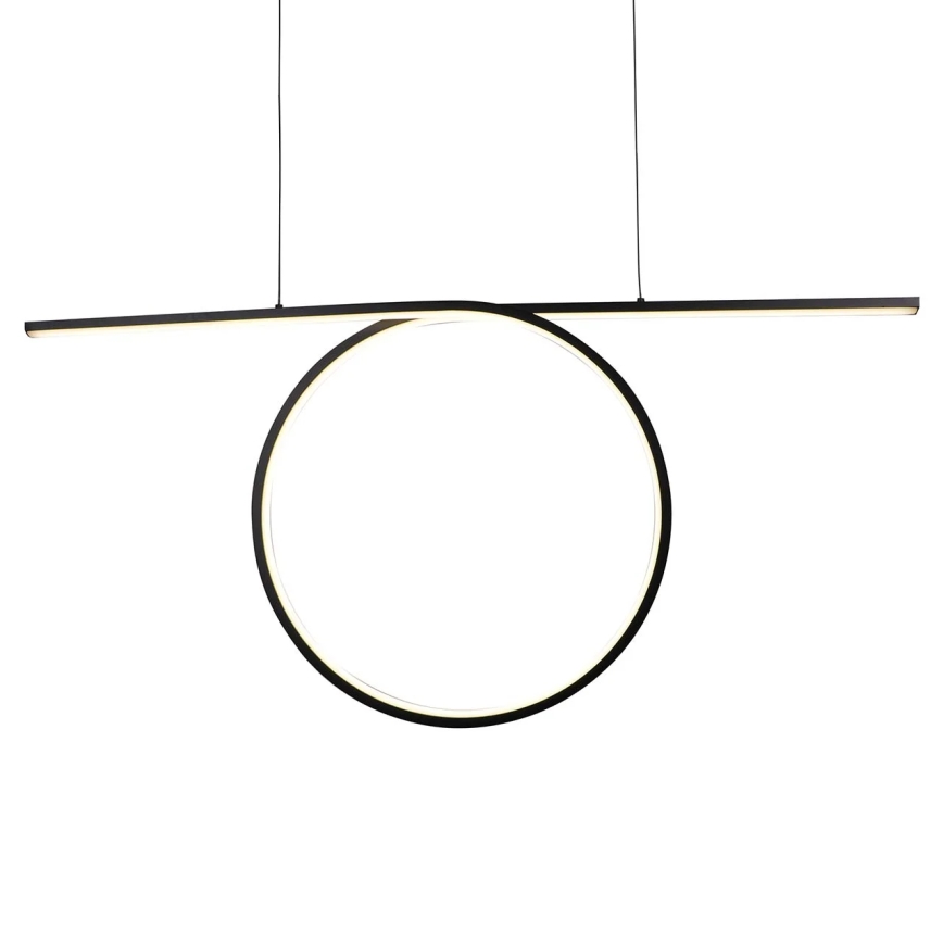 LED lustra uz troses ODETTA LED/42W/230V 4000K melna