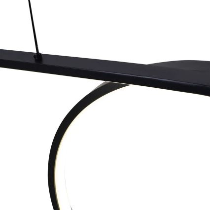 LED lustra uz troses ODETTA LED/42W/230V 4000K melna