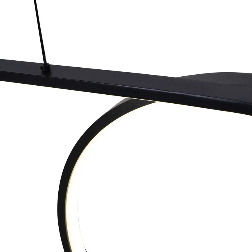 LED lustra uz troses ODETTA LED/42W/230V 4000K melna